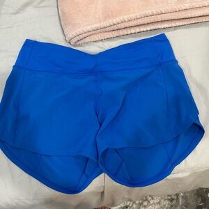 Lululemon Speed Up High Rise Shorts 4 Inch Inseam